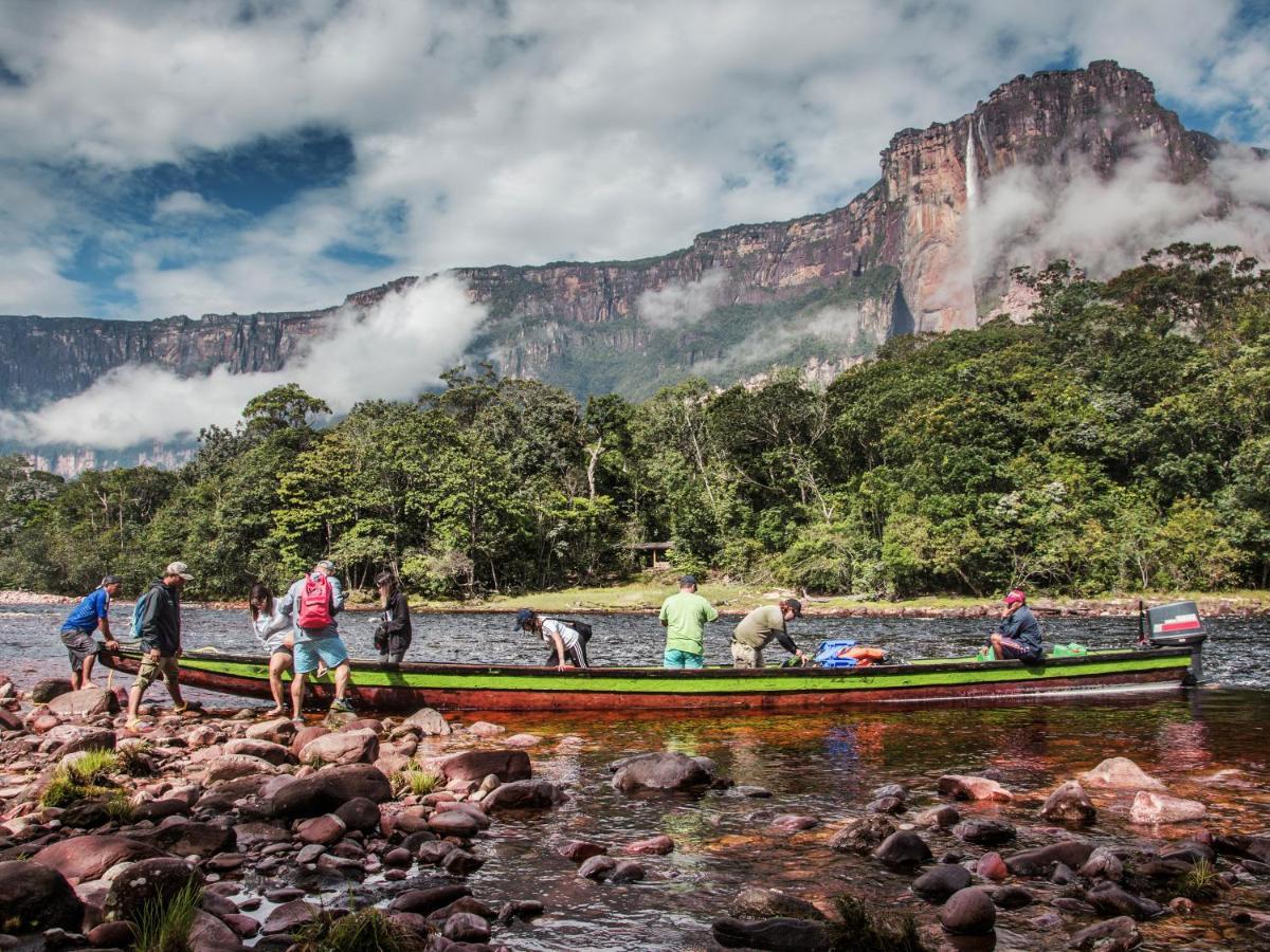 Ara Meru Lodge Canaima Extérieur photo